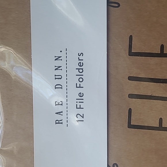 📂 Rae Dunn File Folders - Picture 2 of 6